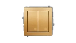 Mechanizm łącznika podwójnego krzyżowego złoty 29DWP-66