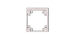 Ramka pośrednia do gniazd bryzgoszczelnych z uziemieniem SCHUKO pudrowy róż 40MRPB-1s