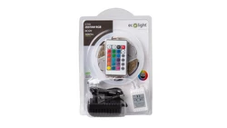 ZESTAW LED 5050 30 diod/m 36W 12V IP20 RGB /TAŚMA 5050 5m+STEROWNIK RGB+ ZASILACZ 12V/ EC79406