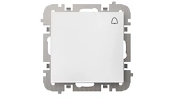 Vestra Łącznik zwierny dzwonek bez ramki podtynkowy IP20 biały 3814-10