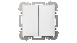 Vestra Łącznik świecznikowy bez ramki podtynkowy IP20 biały 3811-10