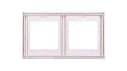 Berker K.1 Ramka podwójna pionowa śnieżnobiała13237009