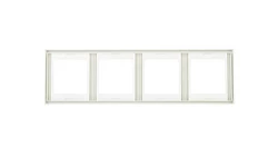 Berker K.1 Ramka poczwórna pionowa śnieżnobiała 13437009