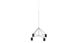 Maszt izolowany na czworonogu do zwodów poziomych wysokich 2m aluminium 65.2 AL IZ 5P CZ 65352009