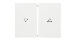 K.1 Klawisz świecznikowy z nadrukiem symbolu /strzałka/ śnieżnobiały 14357109