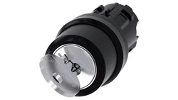 Przełącznik z kluczem 22mm tworzywo 2 poz O-I Ronis nr SB30 klucz w poz O-I SIRIUS ACT 3SU1000-4BF11-0AA0