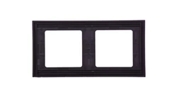 Berker K.1 Ramka podwójna pozioma antracyt mat lakierowana 13637006