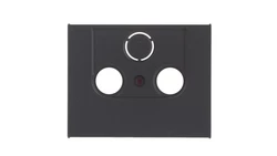 K.1 Element centralny do gniazda antenowego 2- i 3 wyjściowego antracyt mat lakierowany 12017016