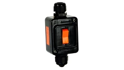 Łącznik dwukierunkowy Ex strefa 2,22, 1P, natynkowy, 16A 50/60Hz IP66 M20 ATEX Ex nR IIC T6 Gc, Ex tc IIIC T70C Dc P202276EX