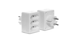 Rozgałęźnik potrójny 3x2P/II biały W-97743