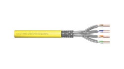 Kabel teleinformatyczny S/FTP kat.7A LS0H drut żółty B2ca DK-1745-A-VH-5 /500m/