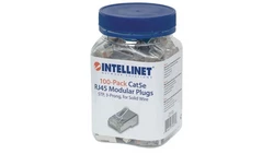 Wtyk modularny RJ45 Cat5e 3-ząbkowy na drut 790574 /100szt./