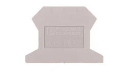 Ścianka końcowa 1,5x42,5x30,7mm szara D-UK 2,5 3001022