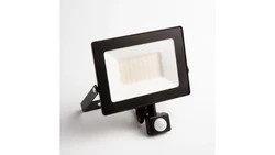 Projektor naświetlacz led z czujnikiem ruchu PIR 50W 4500LM IP65 4000K czarny EC79887