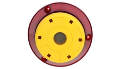 Sygnalizator optyczno-akustyczny 24V DC pulsacyjny LED czerwony 105/70dB IP54 SL-32v24