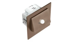 Oprawa schodowa LED Navi pt złota stal 230V AC regulowany czujnik barwa biała zimna LED11122641