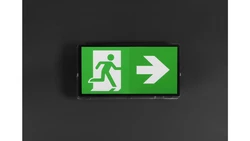 Oprawa ewakuacyjna/awaryjna VELLA SO 150 M 3H AT IP65 BLK + (VD3, VD4, VD5) / 93622