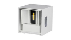 Oprawa elewacyjna LED 5W 700lm 3000K IP65 Kwadrat Biały 217079