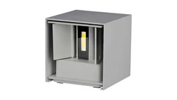 Oprawa elewacyjna LED 5W 700lm 4000K IP65 Kwadrat Szary 217089