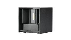 Oprawa elewacyjna LED 11W 1360lm 4000K IP65 Kwadrat Czarny 218530