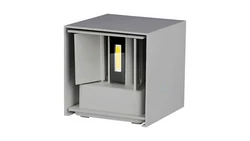 Oprawa elewacyjna LED 11W 1360lm 4000K IP65 Kwadrat Szary 218532