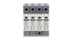 OGRANICZNIK PRZEPIĘĆ 4P 8kA(10/350) KLASA Typ T1+T2 SCHELINGER A51-SPD02-4P