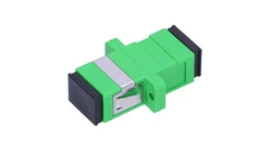 Adapter Jednomodowy, Simplex, zielony Extralink SC/APC