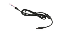 Kabel zasilający prosty DC JACK 5.5/2.1mm 1m Extralink