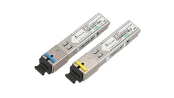 Moduł SFP WDM 1,25Gbps, 1310/1550nm, single mode, 20km, SC, DOM, para Extralink SFP 1.25G