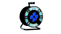 Rozgałęźnik na bębnie fi300 4xGS 16A 250V IP44 z wył. term. B.1116-300RT