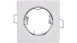 Oprawa punktowa PARMA BLACHA IP20 biała kwadrat OP-PAST2-10