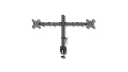 Podwójne ramię biurkowe 2X TV/LED/LCD 13-27 CALI 20KG Obrotowe ICA-LCD 382-D