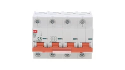 Wyłącznik nadprądowy 1,5 modułu 4P C 80A 10KA BKH 4P C80A 06110362R0