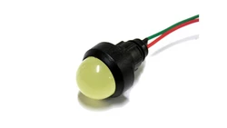 Lampka sygnalizacyjna 20mm żółta KLP 20Y/24V 12-24V 84420004