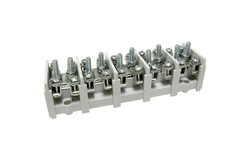 Odgałęźnik instalacyjny 5-torowy (2x35mm² 4x16mm²) LZ5*35/16wyk.12 (bez pokrywy) mocowanie do podłoża, szary 84026002