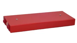 Puszka przeciwpożarowa PIP-7A P10x2x4 prostokątna, E90, przelotowa, wymiary 114x30x286mm, czerwony 84627616