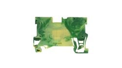 Złączka bazowa X-COM PE 1-przewodowa/1-pinowa zółto-zielona 769-237 /100szt./