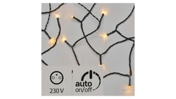 Lampki choinkowe XMAS ZYK 6W 120LED 18m IP20 vintage D4AV04