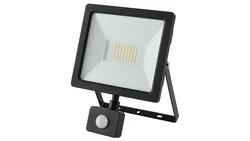 Projektor LED 50W 5700lm 4000K Premium z czujnikiem czarny IP65 GW-0015