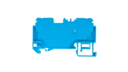 Złączka szynowa 2-przewodowa 4mm2 niebieska 880-904