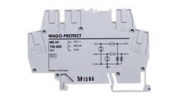 Ochronnik przeciwprzepięciowy w złączce do ochrony 2 żył przewodowych IT ME24 szary 792-800