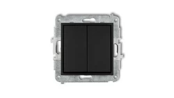 ICON Mechanizm łącznika świecznikowego czarny mat 12IWP-2