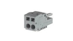 Gniazdo MCS-MIDI Classic 2-biegunowe szare raster 5mm 231-102/026-000 /100szt./