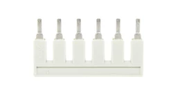 Mostek grzebieniowy 6-torowy 32A 800V jasnoszary 2004-406 TOPJOBS /25szt./