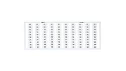 Oznaczniki WSB 10x 51-60 biały 249-601 /5szt./