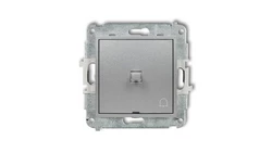 ICON Mechanizm łącznika zwierny dzwonek w stylu amerykańskim srebrny metalik 7IWPUS-4