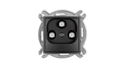 ICON Mechanizm gniazda multimedialnego 3F DATA (Vectra) grafitowy 11IGMV