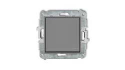 ICON Mechanizm łącznika zwierny dzwonek szary mat 27IWP-4