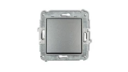 ICON Mechanizm łącznika krzyżowego (jeden klawisz bez piktogramu) srebrny metalik 7IWP-6.1