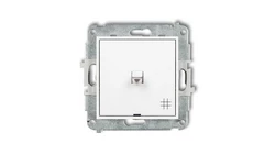 ICON Mechanizm łącznika krzyżowego w stylu amerykańskim biały mat 25IWPUS-6